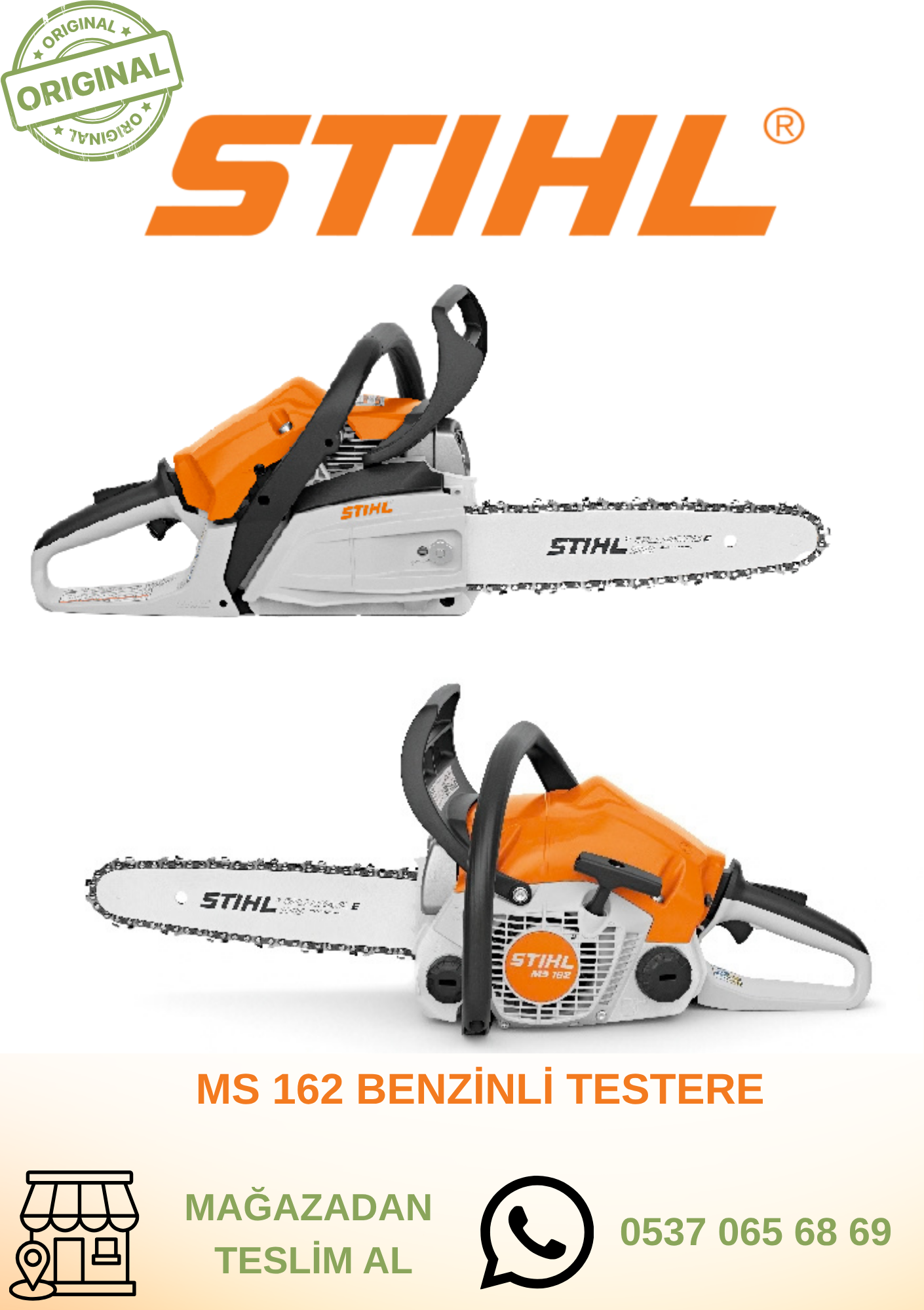 MS 162 BENZİNLİ TESTERE