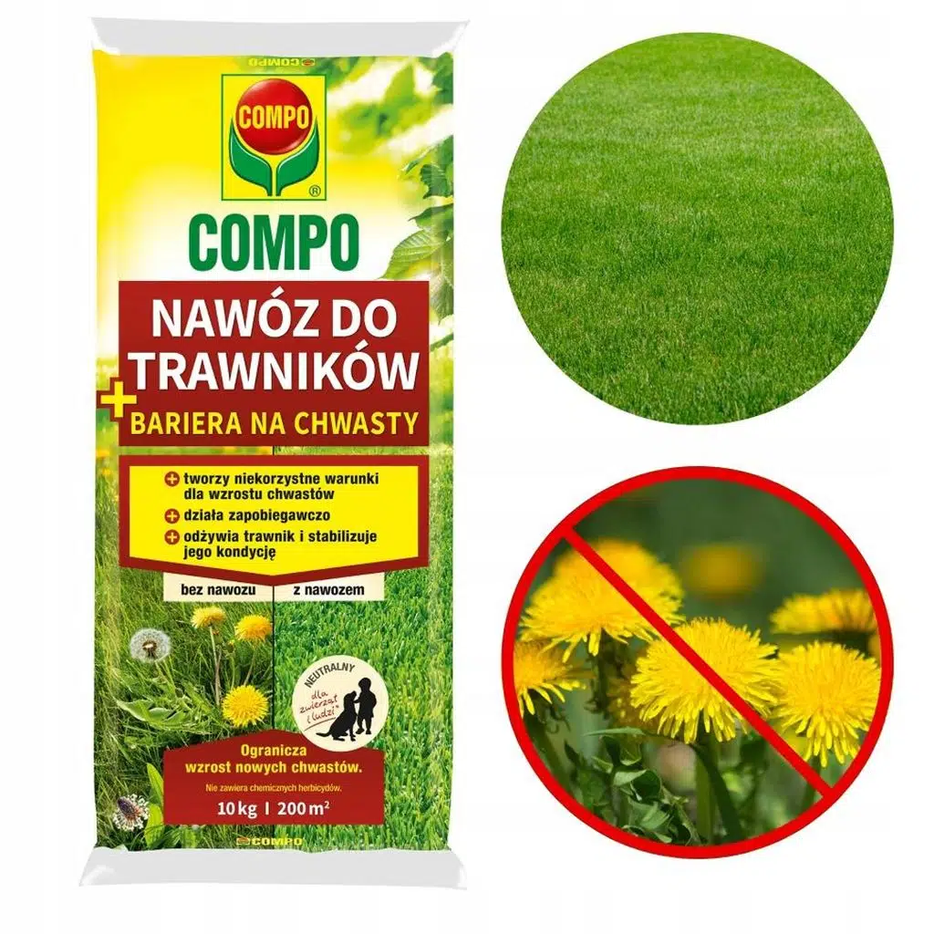 4614 COMPO YABANİ OT ENGELLEYİCİ ÇİM GÜBRESİ 10 KG