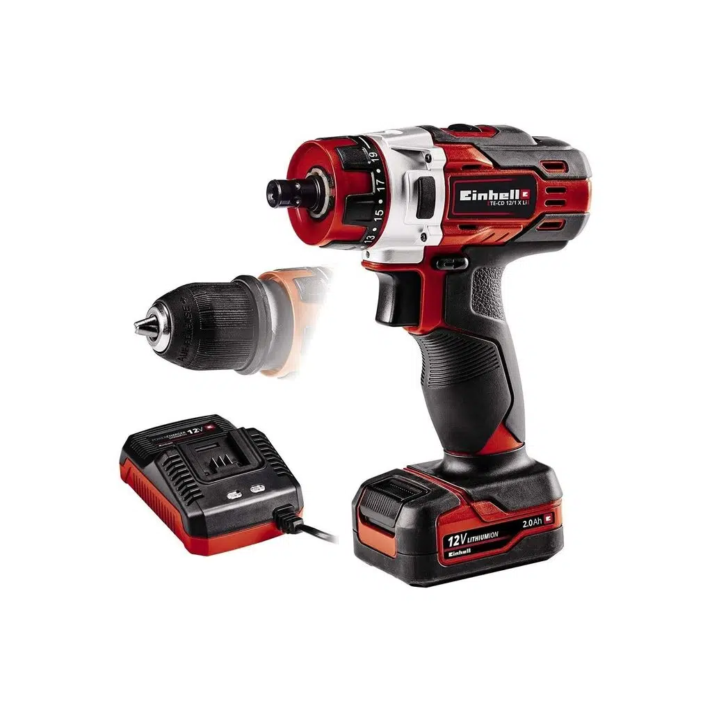 TE-CD 12/1 X-Li (1x2,0Ah), Akülü Vidalama