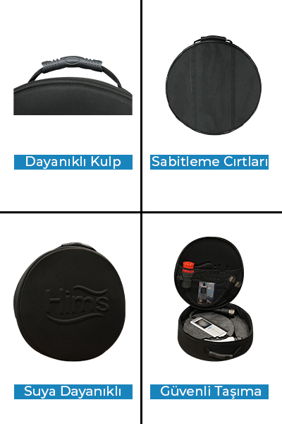 Hims HCTK-22-G 22kW Gümüş Taşınabilir Elektrikli Araç Şarj Cihazı