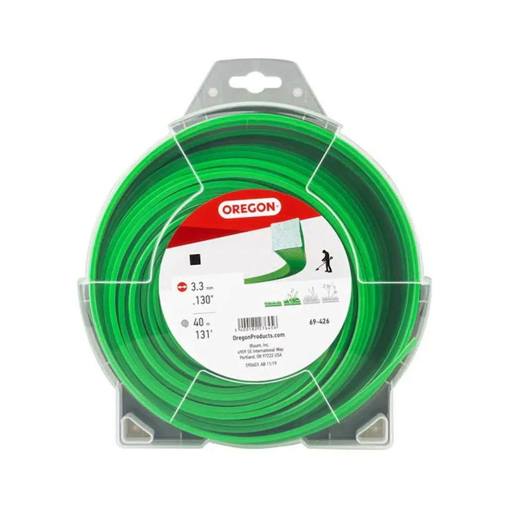 OREGON / MİSİNA 3.3mm 40m YEŞİL KÖŞELİ