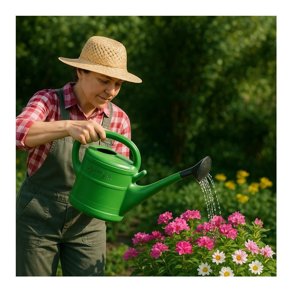 PLASTİK SULAMA BİDONU 10 LT. YESIL