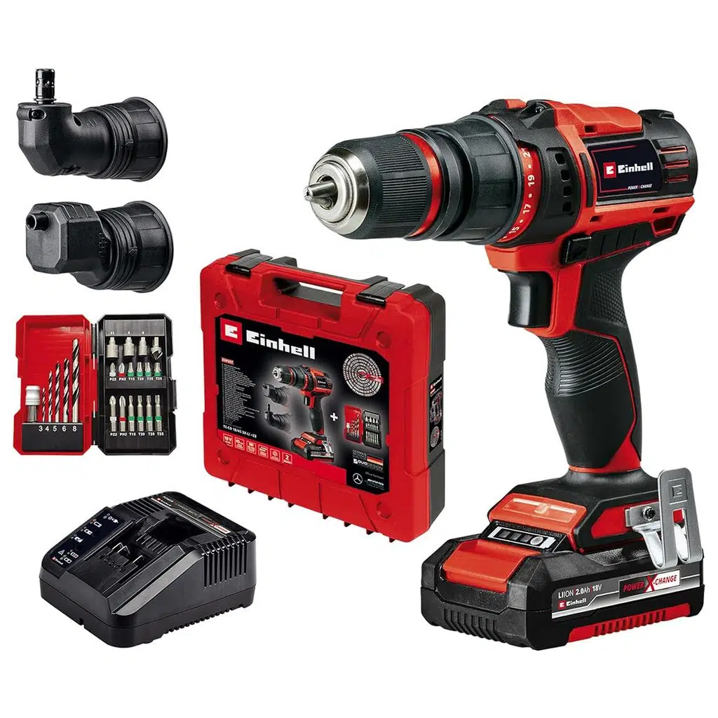 TE-CD 18/45 3X Li +22 (1x2,0 Ah), Akülü Vidalama